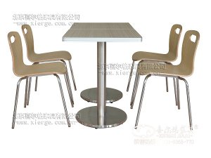快餐桌椅_6068